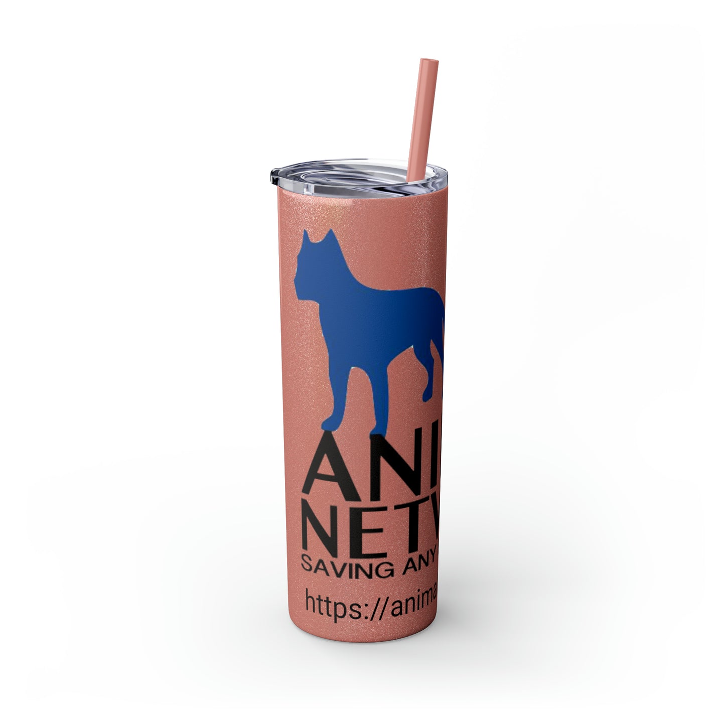 Skinny Tumbler with Straw, 20oz