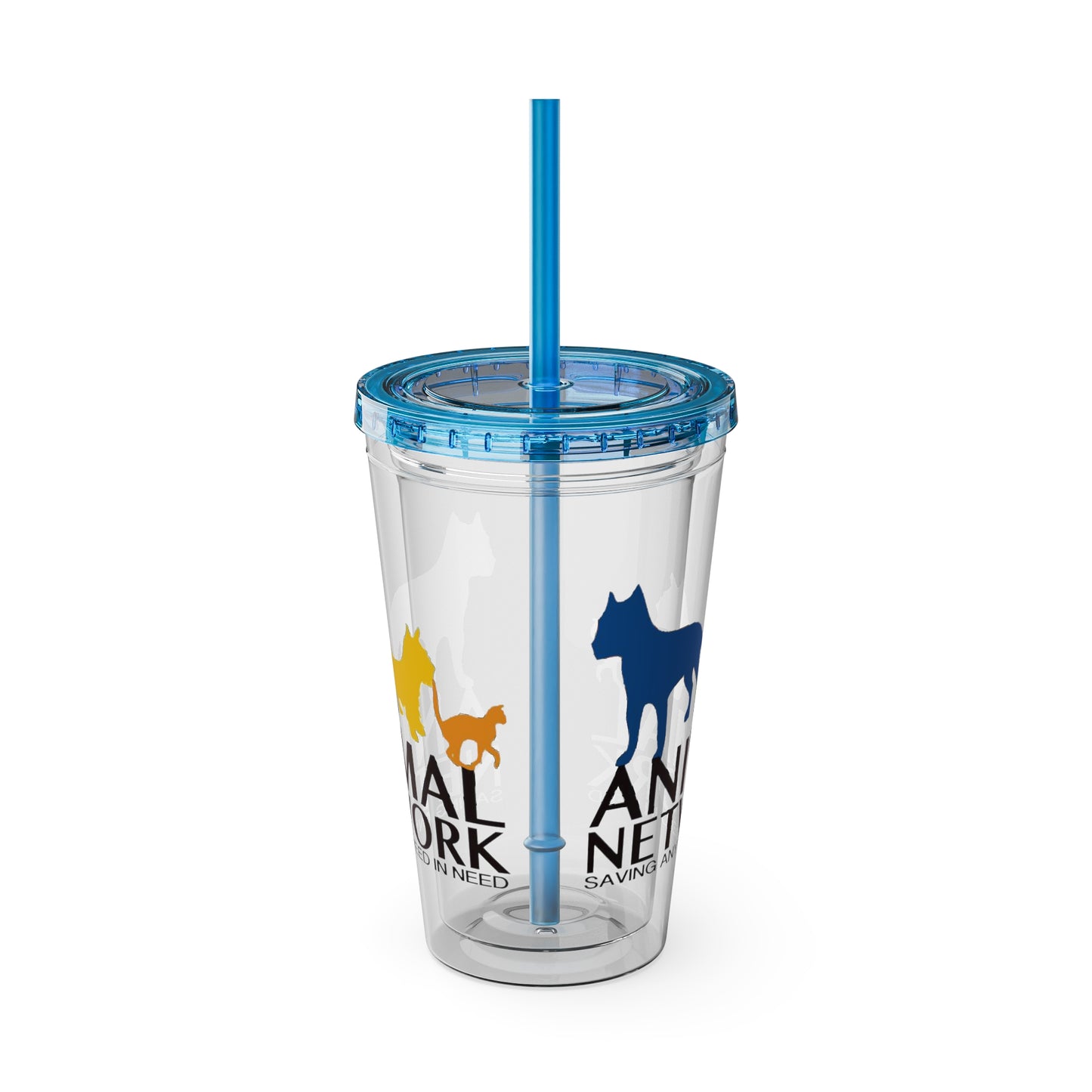 Sunsplash Tumbler with Straw, 16oz