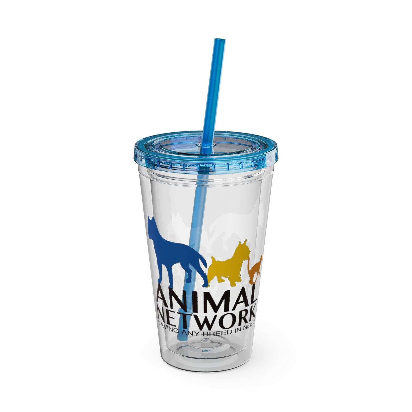 Sunsplash Tumbler with Straw, 16oz