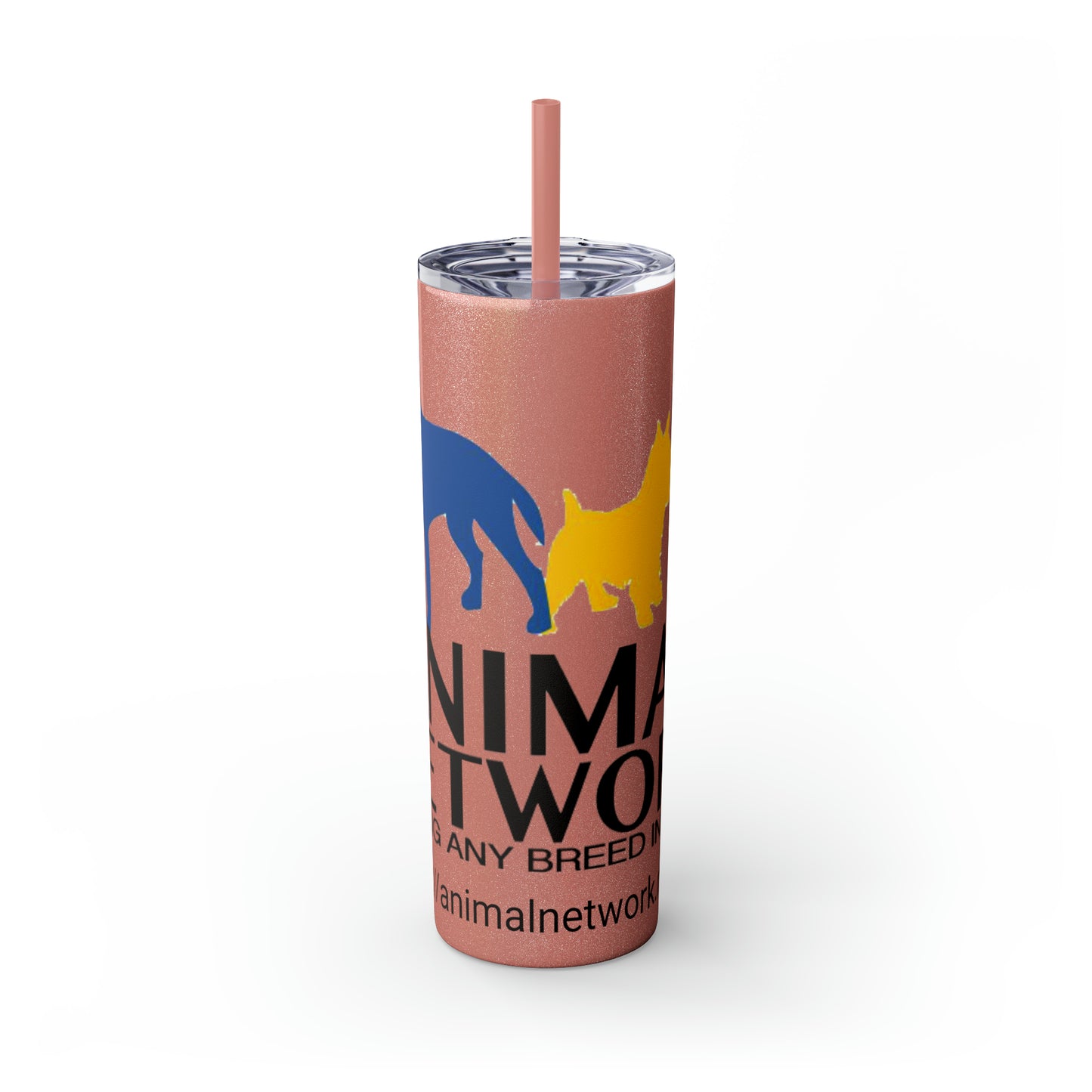 Skinny Tumbler with Straw, 20oz